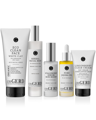 Hudvårdsrutin känslig & reaktiv